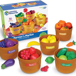 Learning Resources Farmer's Market Color Sorting Set