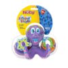 Nuby Floating Purple Octopus with 3 Hoopla Rings