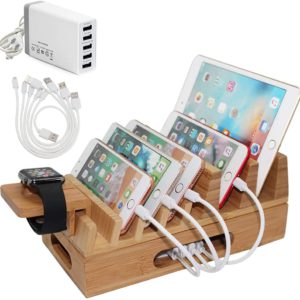 Pezin & Hulin Bamboo Charging Station Holder