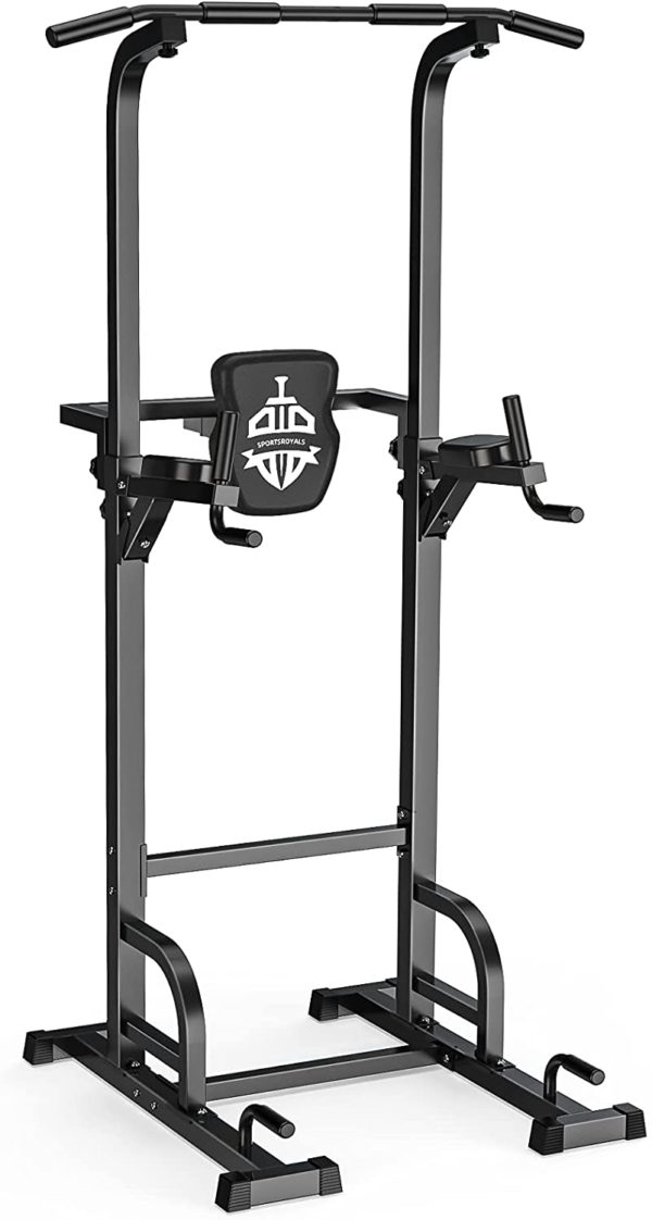 Sportsroyals Power Tower Dip Station Pull Up Bar